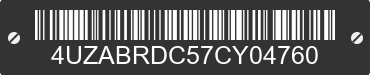 2007 FREIGHTLINER B2 Bus Chassis 4UZABRDC57CY04760 VIN decoded