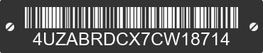 2007 FREIGHTLINER B2 Bus Chassis 4UZABRDCX7CW18714 VIN decoded