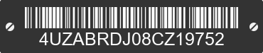 2008 FREIGHTLINER B2 Bus Chassis 4UZABRDJ08CZ19752 VIN decoded