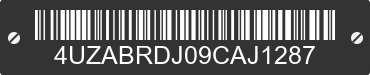 2009 FREIGHTLINER B2 Bus Chassis 4UZABRDJ09CAJ1287 VIN decoded