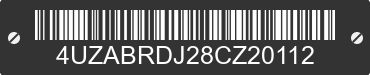 2008 FREIGHTLINER B2 Bus Chassis 4UZABRDJ28CZ20112 VIN decoded