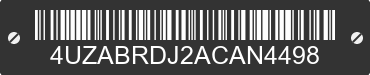 2010 FREIGHTLINER B2 Bus Chassis 4UZABRDJ2ACAN4498 VIN decoded