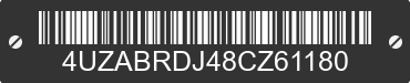 2008 FREIGHTLINER B2 Bus Chassis 4UZABRDJ48CZ61180 VIN decoded