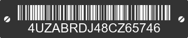 2008 FREIGHTLINER B2 Bus Chassis 4UZABRDJ48CZ65746 VIN decoded