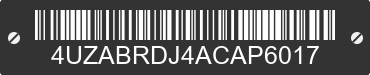 2010 FREIGHTLINER B2 Bus Chassis 4UZABRDJ4ACAP6017 VIN decoded