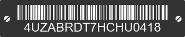 2017 FREIGHTLINER B2 Bus Chassis 4UZABRDT7HCHU0418 VIN decoded