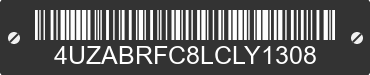 2020 FREIGHTLINER B2 Bus Chassis 4UZABRFC8LCLY1308 VIN decoded