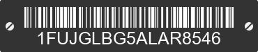 2010 FREIGHTLINER Cascadia 1FUJGLBG5ALAR8546 VIN decoded