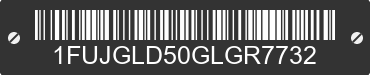 2016 FREIGHTLINER Cascadia 1FUJGLD50GLGR7732 VIN decoded
