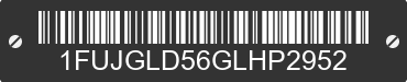 2016 FREIGHTLINER Cascadia 1FUJGLD56GLHP2952 VIN decoded
