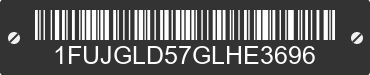 2016 FREIGHTLINER Cascadia 1FUJGLD57GLHE3696 VIN decoded