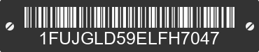 2014 FREIGHTLINER Cascadia 1FUJGLD59ELFH7047 VIN decoded