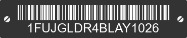 2011 FREIGHTLINER Cascadia 1FUJGLDR4BLAY1026 VIN decoded