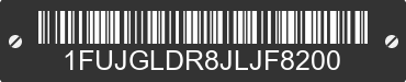2018 FREIGHTLINER Cascadia 1FUJGLDR8JLJF8200 VIN decoded