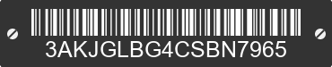 2012 FREIGHTLINER Cascadia 3AKJGLBG4CSBN7965 VIN decoded