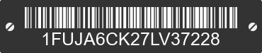 2007 FREIGHTLINER Columbia 1FUJA6CK27LV37228 VIN decoded