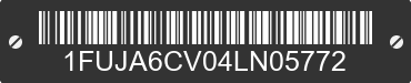2004 FREIGHTLINER Columbia 1FUJA6CV04LN05772 VIN decoded