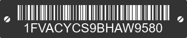 2011 FREIGHTLINER M2 1FVACYCS9BHAW9580 VIN decoded