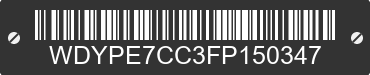 2015 FREIGHTLINER Sprinter WDYPE7CC3FP150347 VIN decoded