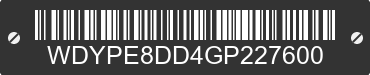 2016 FREIGHTLINER Sprinter WDYPE8DD4GP227600 VIN decoded