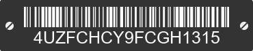 2015 FREIGHTLINER XC-R Raised Rail Rear Engine Motor Home Chassis 4UZFCHCY9FCGH1315 VIN decoded