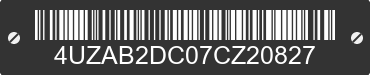 2007 FREIGHTLINER XC Raised Rail Rear Engine Motor Home Chassis 4UZAB2DC07CZ20827 VIN decoded