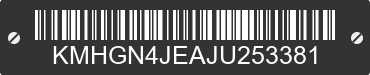 2018 GENESIS G80 KMHGN4JEAJU253381 VIN decoded