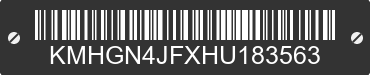 2017 GENESIS G80 KMHGN4JFXHU183563 VIN decoded