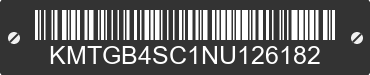 2022 GENESIS G80 KMTGB4SC1NU126182 VIN decoded