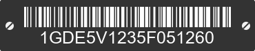 2005 GMC C5 1GDE5V1235F051260 VIN decoded