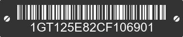 2012 GMC Sierra 1GT125E82CF106901 VIN decoded