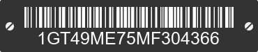 2021 GMC Sierra 1GT49ME75MF304366 VIN decoded