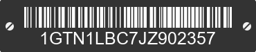 2018 GMC Sierra 1GTN1LBC7JZ902357 VIN decoded