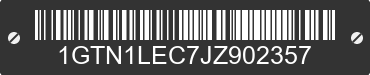 2018 GMC Sierra 1GTN1LEC7JZ902357 VIN decoded