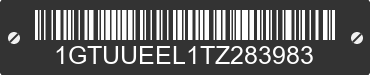 2026 GMC Sierra 1GTUUEEL1TZ283983 VIN decoded