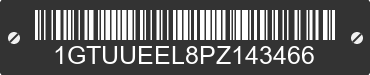 2023 GMC Sierra 1GTUUEEL8PZ143466 VIN decoded