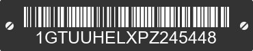 2023 GMC Sierra 1GTUUHELXPZ245448 VIN decoded