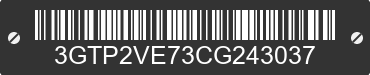 2012 GMC Sierra 3GTP2VE73CG243037 VIN decoded