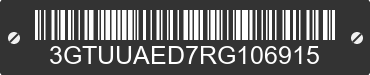 2024 GMC Sierra 3GTUUAED7RG106915 VIN decoded