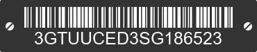 2025 GMC Sierra 3GTUUCED3SG186523 VIN decoded