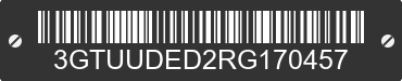 2024 GMC Sierra 3GTUUDED2RG170457 VIN decoded