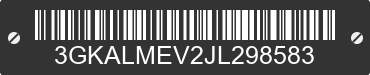 2018 GMC Terrain 3GKALMEV2JL298583 VIN decoded