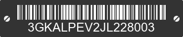 2018 GMC Terrain 3GKALPEV2JL228003 VIN decoded