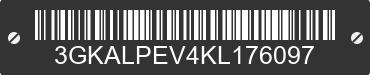 2019 GMC Terrain 3GKALPEV4KL176097 VIN decoded