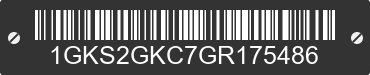 2016 GMC Yukon XL 1GKS2GKC7GR175486 VIN decoded