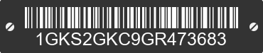 2016 GMC Yukon XL 1GKS2GKC9GR473683 VIN decoded