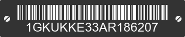 2010 GMC Yukon XL 1GKUKKE33AR186207 VIN decoded