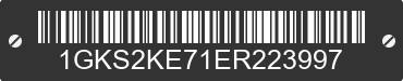 2014 GMC Yukon 1GKS2KE71ER223997 VIN decoded