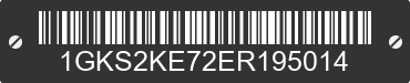 2014 GMC Yukon 1GKS2KE72ER195014 VIN decoded