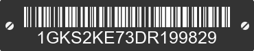 2013 GMC Yukon 1GKS2KE73DR199829 VIN decoded